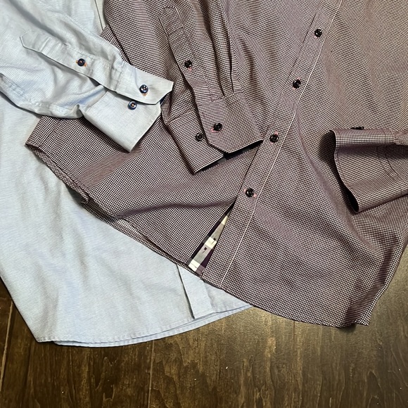 Bruun & Stengade 2-pack cotton button downs - Picture 5 of 5